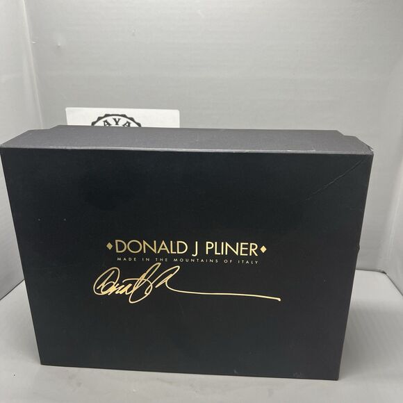 Donald J Pliner Rula Caiman Alligator Ankle Booties Boots Women Size 8.5 Preownd - Picture 14 of 14